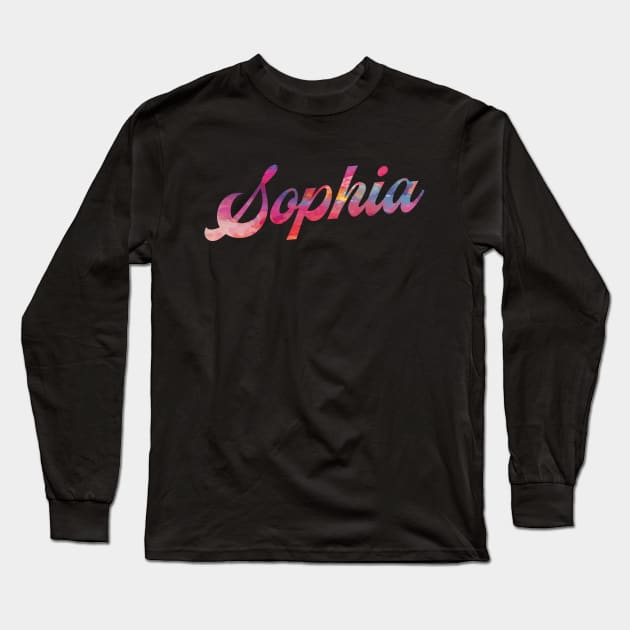 Sophia Long Sleeve T-Shirt by Snapdragon